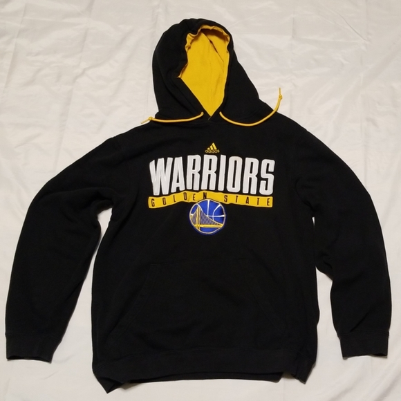 warriors black hoodie